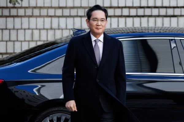 This photo shows Samsung Electronics Chairman Lee Jae-yong. (Getty Images)